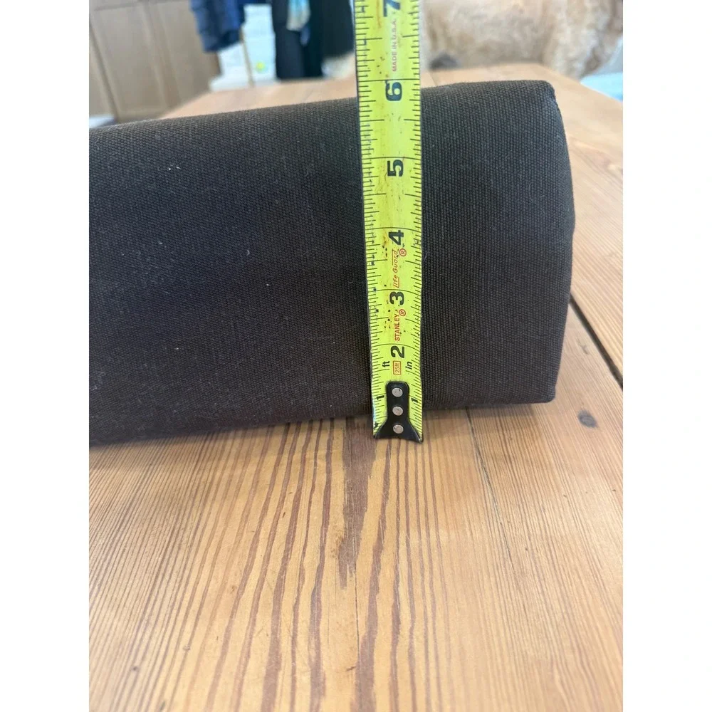 NWT Ralph Lauren Canvas Tote Bag Horse Embroidery Purse Handbag Brown Accents - Picture 9 of 9